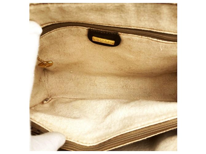 Borsa a mano Gucci GG Supreme in pelle Marrone - vista 7