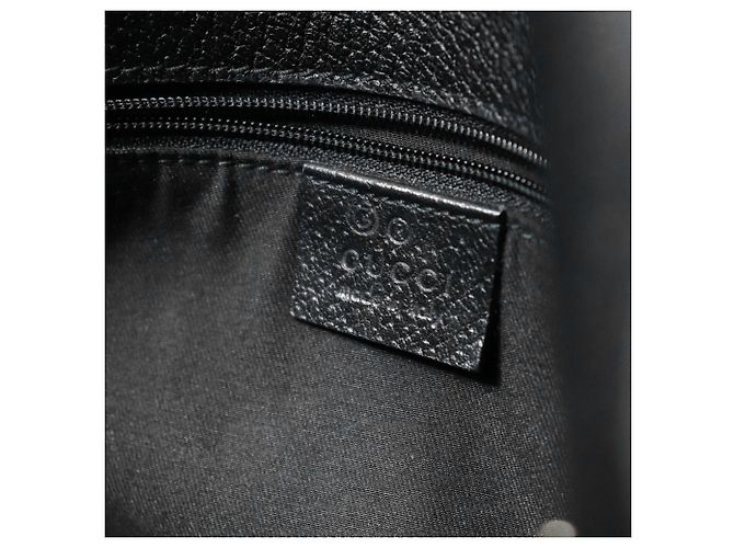 Borsa a tracolla in pelle nera Gucci Nero - vista 11