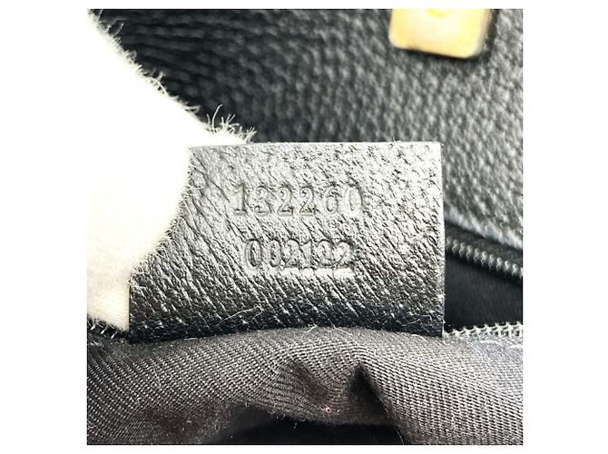 Borsa a tracolla in pelle nera Gucci Nero - vista 12