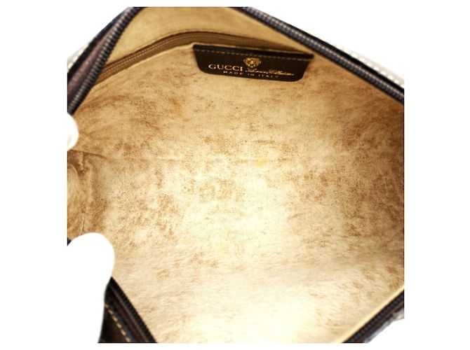 Borsa a tracolla Gucci GG Supreme Sherry Marrone - vista 6