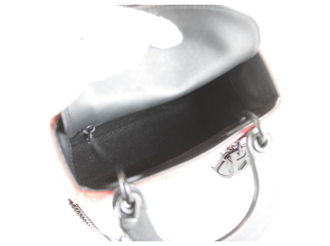 Borsa a tracolla rossa Christian Dior Rosso - vista 15
