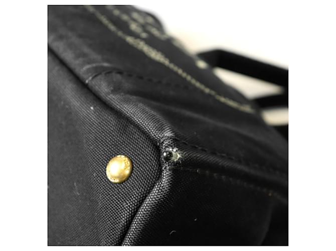 Tote Prada Canapa M Tragetasche Schwarz - Ansicht 15