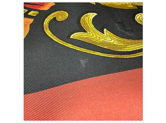 Hermès HERMES Carré 90 Schal Cheval Turc Schwarz - Ansicht 6