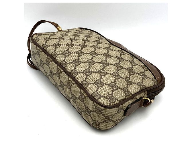 Borsa a Spalla/Pochette Gucci GG Supreme Marrone - vista 2