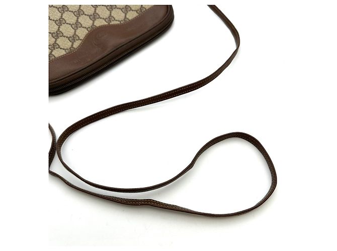 Borsa a Spalla/Pochette Gucci GG Supreme Marrone - vista 6