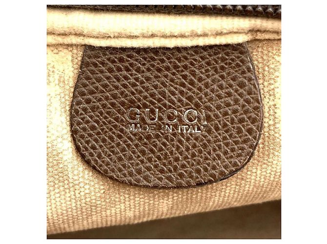Borsa a Spalla/Pochette Gucci GG Supreme Marrone - vista 7