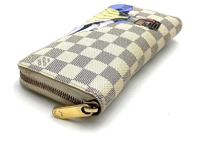 Louis Vuitton Illustré Zippy Wallet Weiß - Ansicht 3