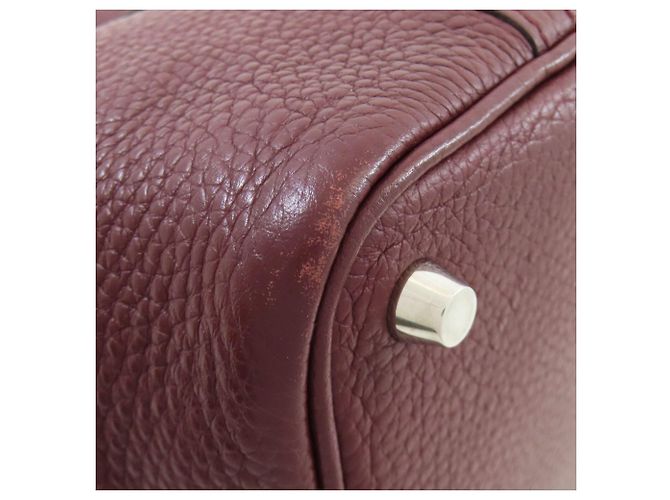 Hermès Hermes Picotin Lock PM Handtasche Bordeaux - Ansicht 13