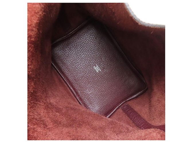 Hermès Hermes Picotin Lock PM Handtasche Bordeaux - Ansicht 5