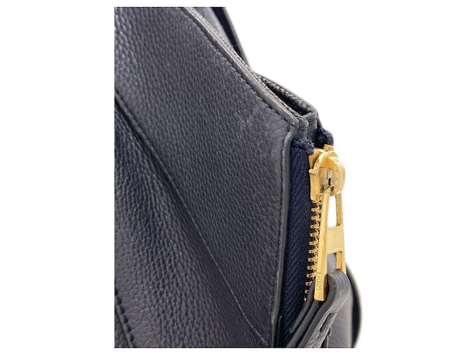 Loewe Hammock Small 2-Way Handtasche Schwarz Marineblau - Ansicht 10