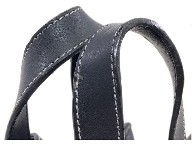 Loewe Hammock Small 2-Way Handtasche Schwarz Marineblau - Ansicht 12