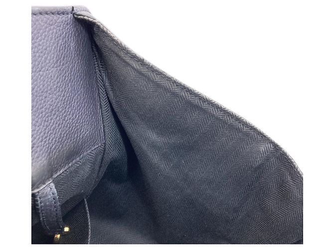 Loewe Hammock Small 2-Way Handtasche Schwarz Marineblau - Ansicht 7