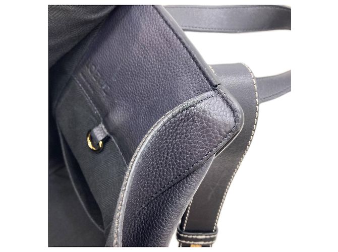 Loewe Hammock Small 2-Way Handtasche Schwarz Marineblau - Ansicht 8