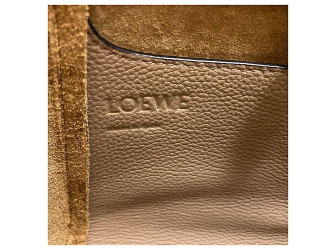 Borsa a 2 vie Loewe Hammock Nugget Marrone - vista 6