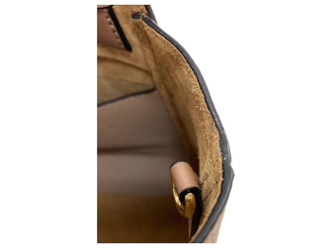 Borsa a 2 vie Loewe Hammock Nugget Marrone - vista 8