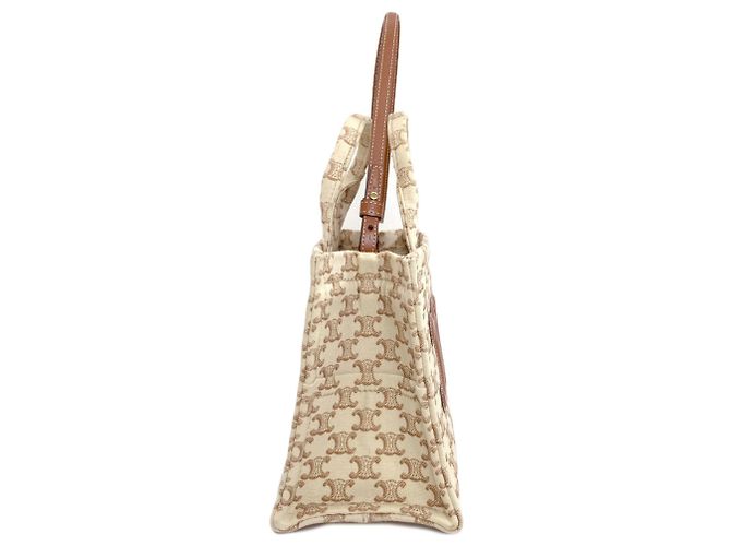 Céline 2-Way Handtasche Celine Cabataïs Triomphe Beige - Ansicht 3
