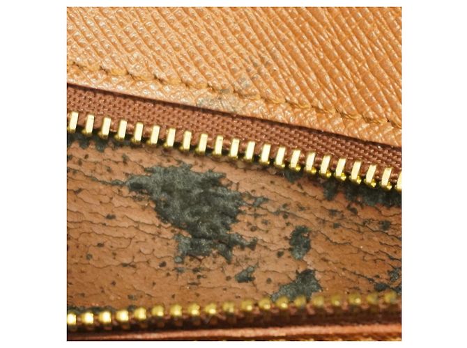 Borsa Louis Vuitton Monogram Monceau 28 Marrone - vista 9