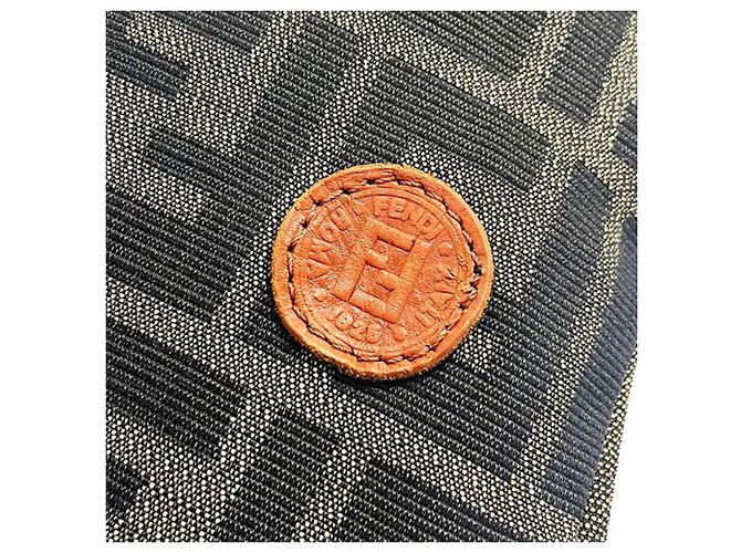 Cuscino mini Zucca Fendi Nero Cachi - vista 5