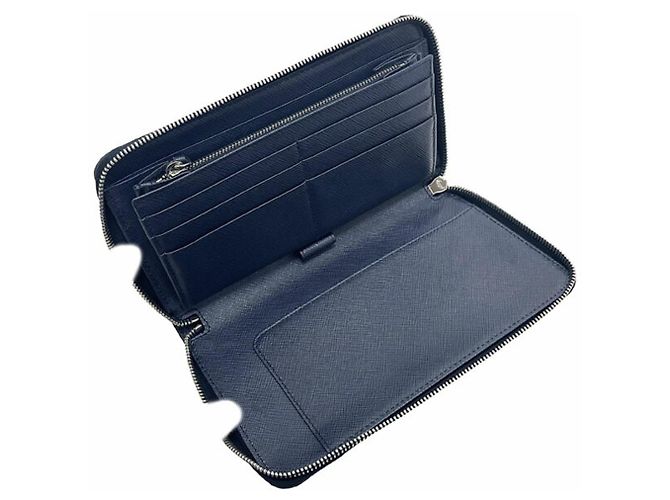 Portafoglio organizer con patch auto da corsa Prada Blu navy - Ansicht 9