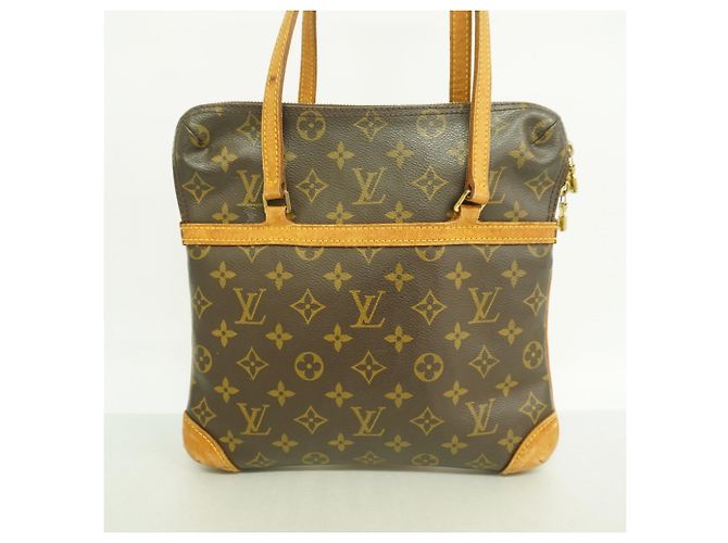 Borsa a Spalla Louis Vuitton Monogram Coussin GM Marrone - vista 11