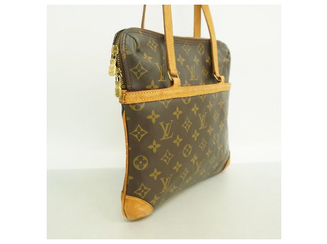Borsa a Spalla Louis Vuitton Monogram Coussin GM Marrone - vista 2
