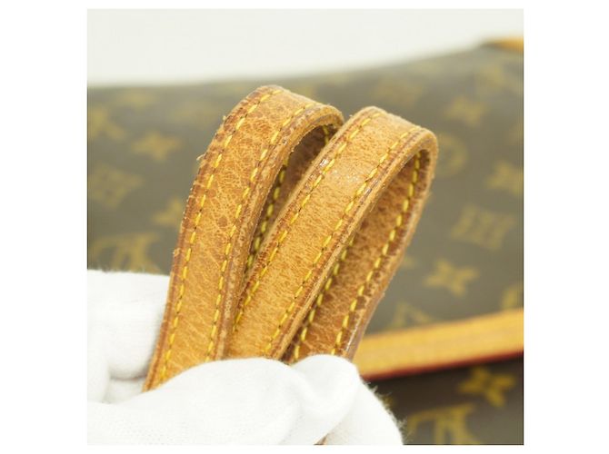 Borsa a Spalla Louis Vuitton Monogram Coussin GM Marrone - vista 9