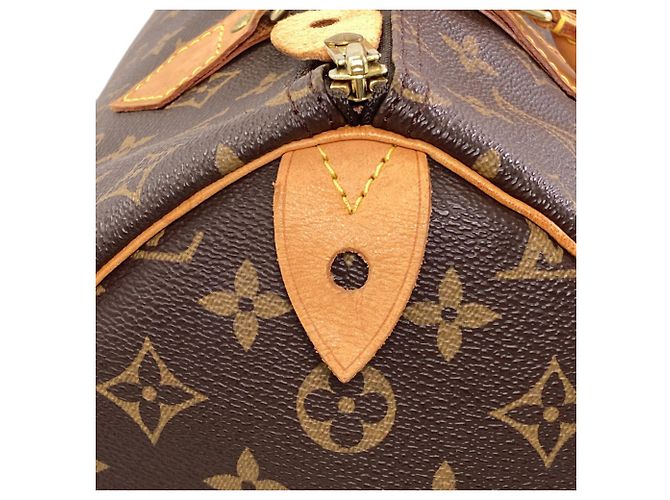 Borsa Louis Vuitton Monogram Canvas Speedy 35 Monogramma - vista 11