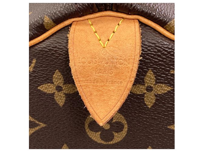 Borsa Louis Vuitton Monogram Canvas Speedy 35 Monogramma - vista 6