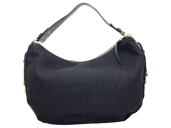 Bulgari Borsa a Spalla Bvlgari Logomania Nero - vista 2