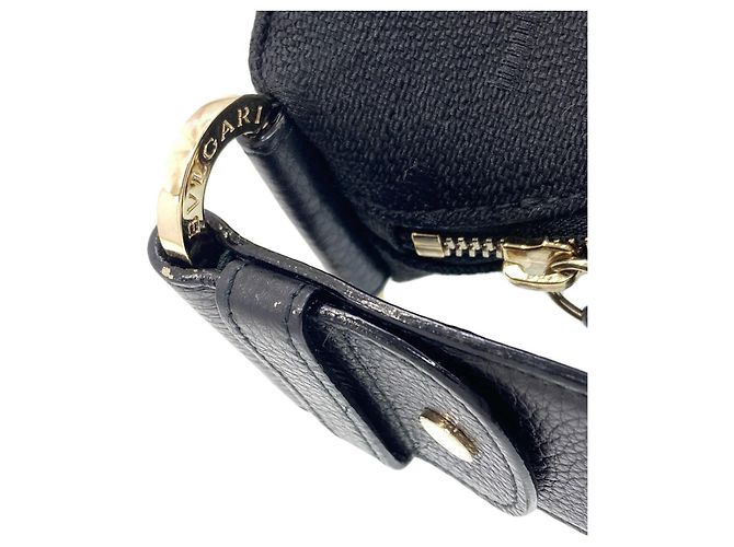 Bulgari Borsa a Spalla Bvlgari Logomania Nero - vista 8