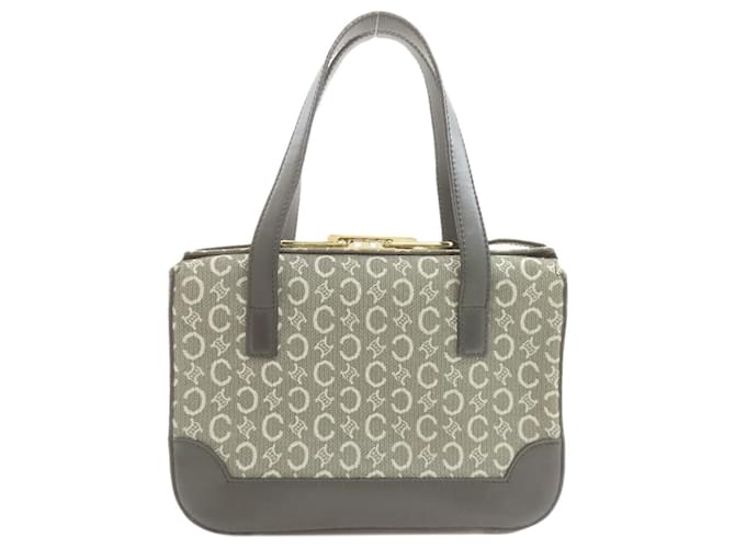 Céline Borsa Celine C Macadam Canvas Verde - vista 2