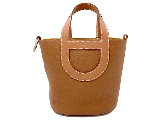 Hermès Borsa Hermes In the Loop 18 Gold D'oro - vista 2