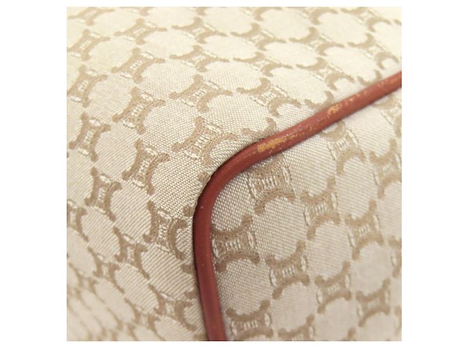 Céline Celine Handtasche aus Macadam-Muster Canvas Braun - Ansicht 14