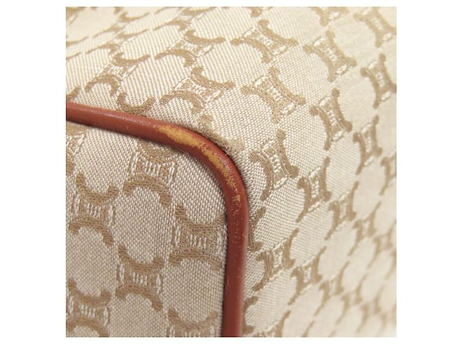Céline Celine Handtasche aus Macadam-Muster Canvas Braun - Ansicht 15