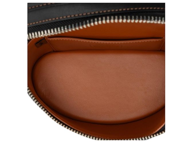 Beauty case Coach in pelle nera Nero - vista 4