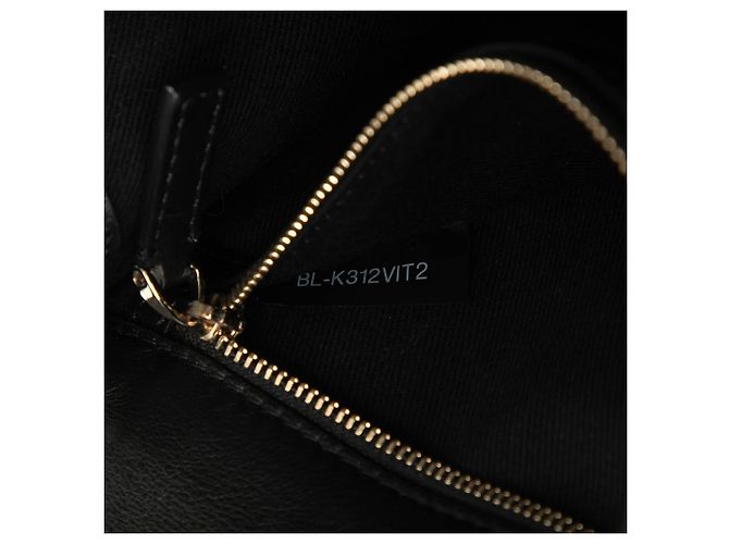 Valentino Black Small Leather Rockstud Glam Lock Crossbody Nero - vista 6