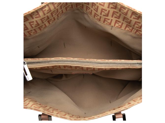 Fendi Zucchino Canvas Tote in Beige - Ansicht 4