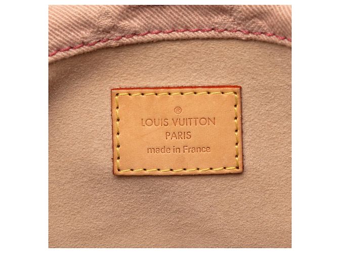 Louis Vuitton Pink Monogram Denim Sunshine Rosa - vista 5