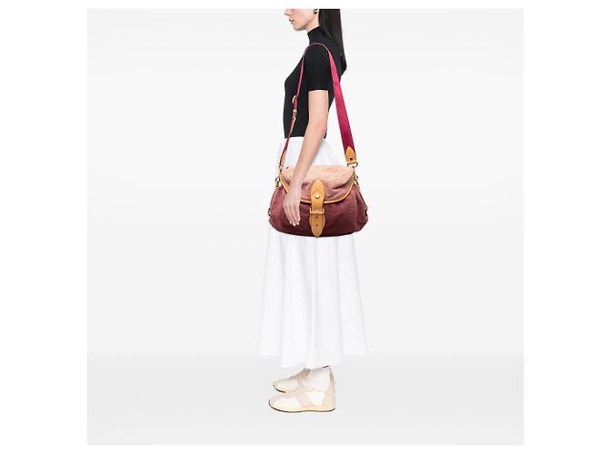 Louis Vuitton Pink Monogram Denim Sunshine Rosa - vista 6
