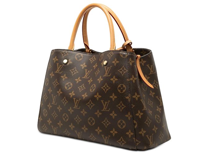 Louis Vuitton Marrone Monogram Montaigne MM - vista 2