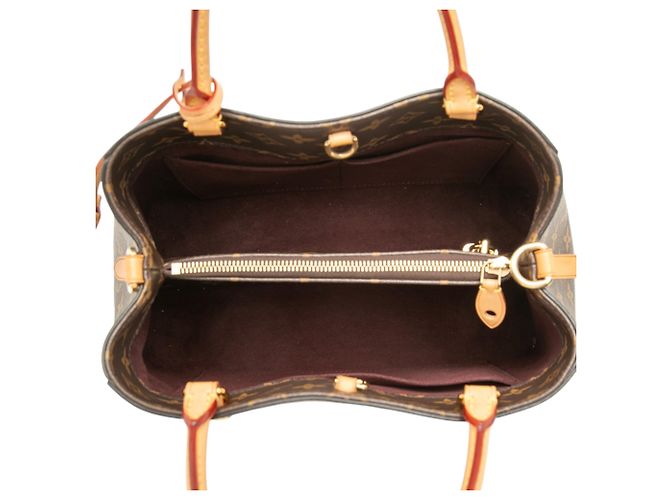 Louis Vuitton Marrone Monogram Montaigne MM - vista 4