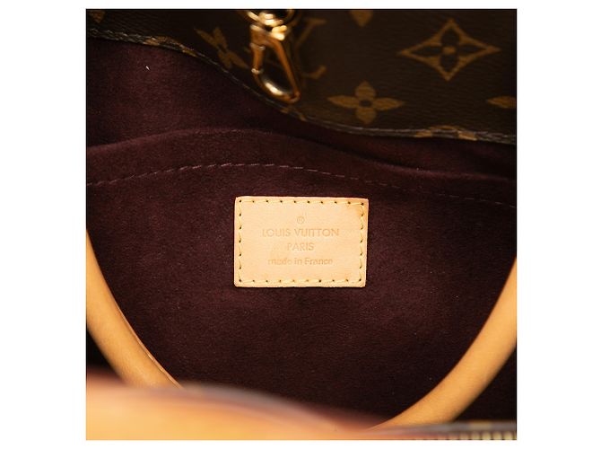 Louis Vuitton Marrone Monogram Montaigne MM - vista 5