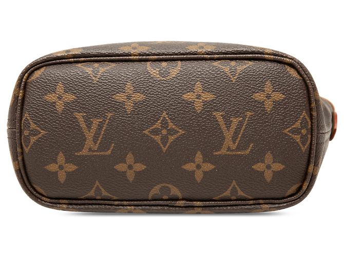 Louis Vuitton Marrón Monogram Neverfull BB Castaño - vista 3