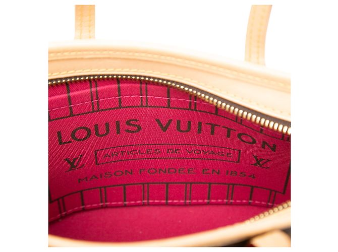 Louis Vuitton Marrón Monogram Neverfull BB Castaño - vista 5