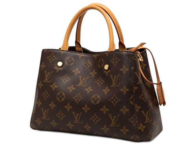 Louis Vuitton Marrone Monogram Montaigne BB - vista 2