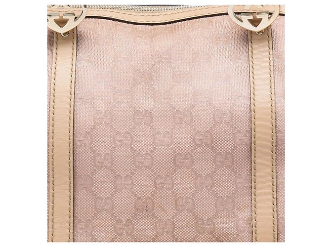 Gucci Pink GG Metallic Canvas Lovely Tote - Ansicht 5