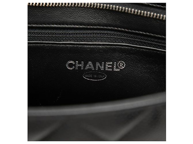Tote Chanel Black Caviar Medallion Nero - vista 5