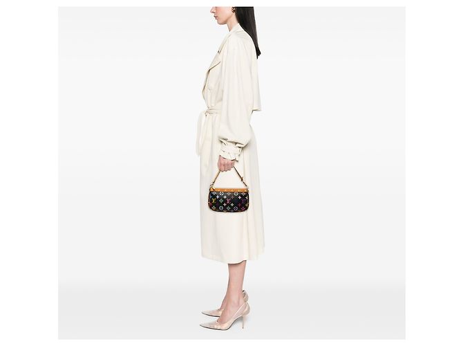Louis Vuitton Black Monogram Multicolore Pochette Accessoires - view 7