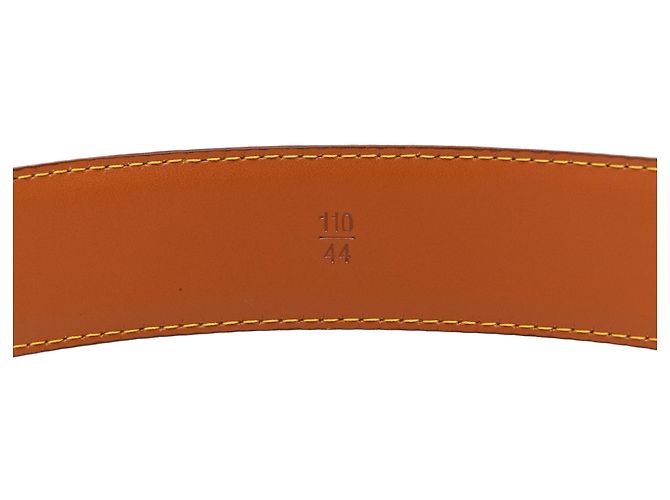 Cintura Louis Vuitton Epi marrone - vista 8