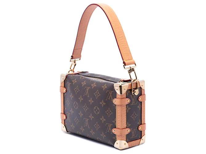 Louis Vuitton Marrone Monogram Side Trunk MM - vista 2